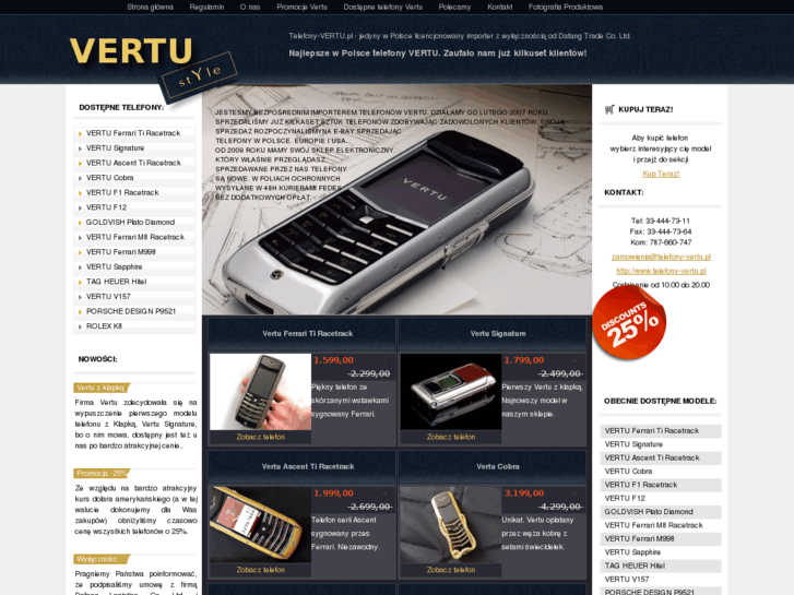 www.telefony-vertu.pl