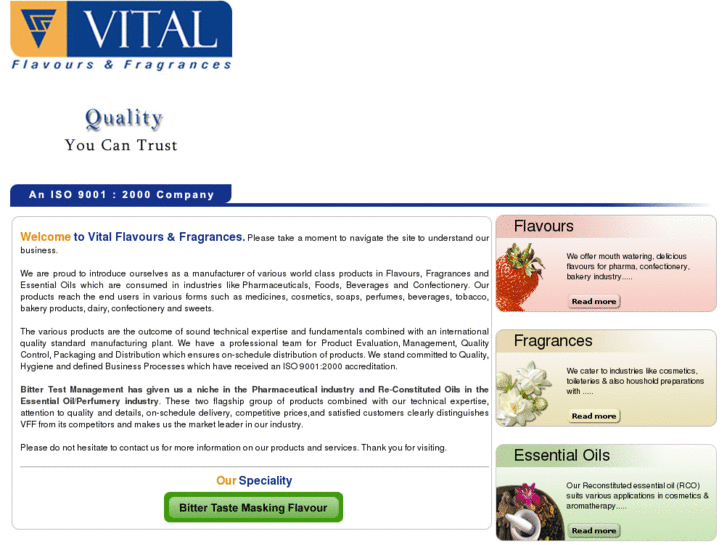 www.vitalflavours.com