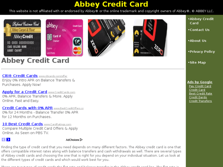 www.abbeycreditcard.org