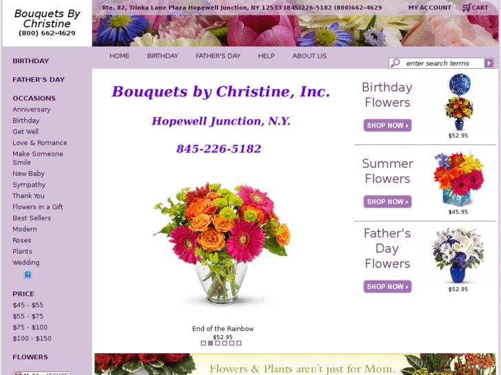 www.bouquetsbychristine.com