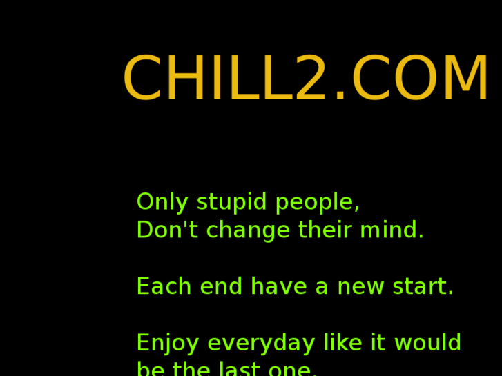 www.chill2.com