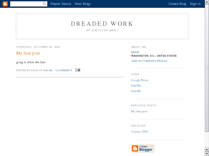 www.dreadedwork.com