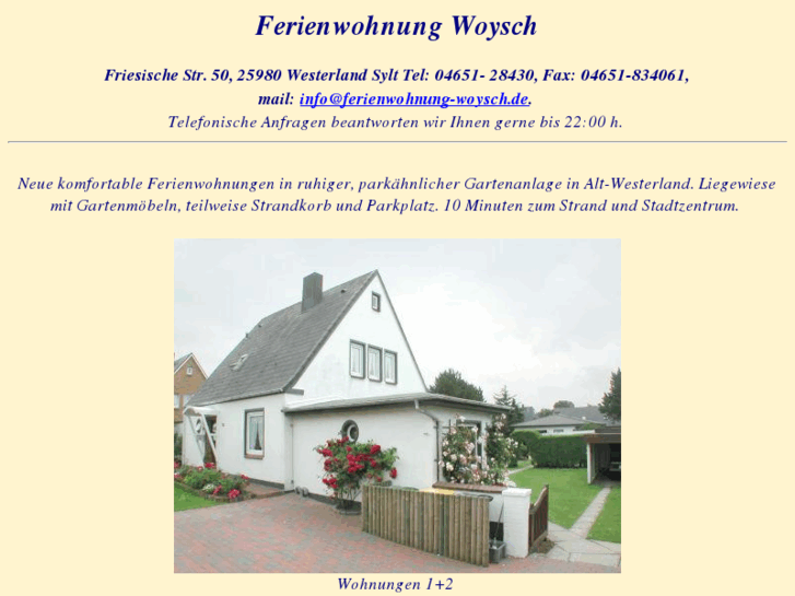 www.ferienwohnung-woysch.de