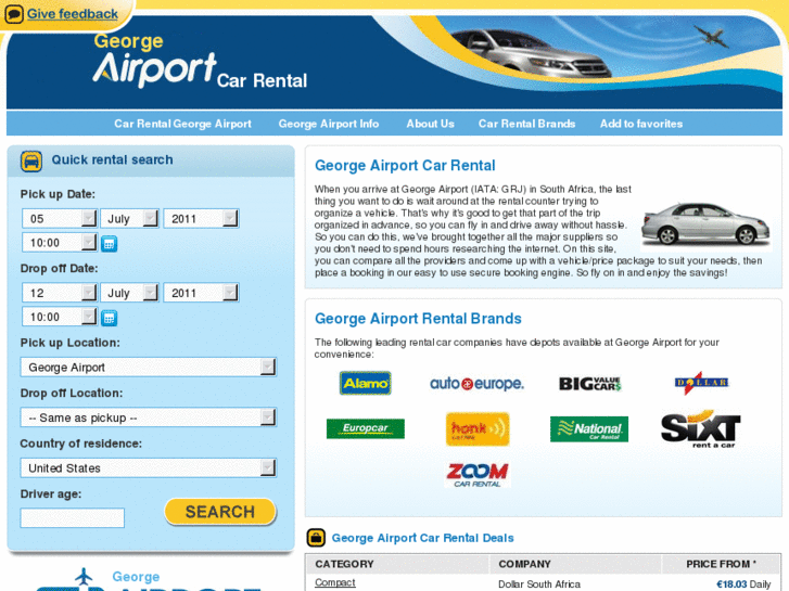 www.georgeairportcarrental.com