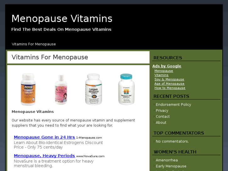 www.menopausevitamins.net