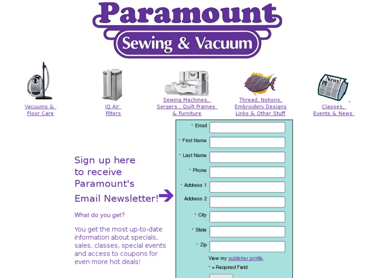 www.paramount-sew-vac.com