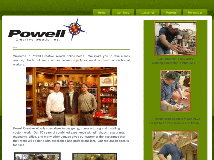 www.powellcreativewoods.com