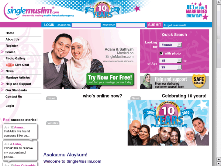 www.singlemuslim.us