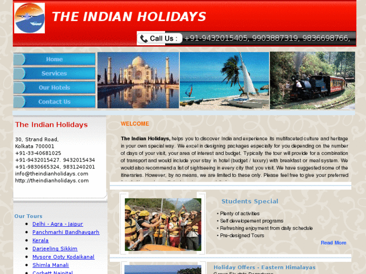 www.theindianholidays.com