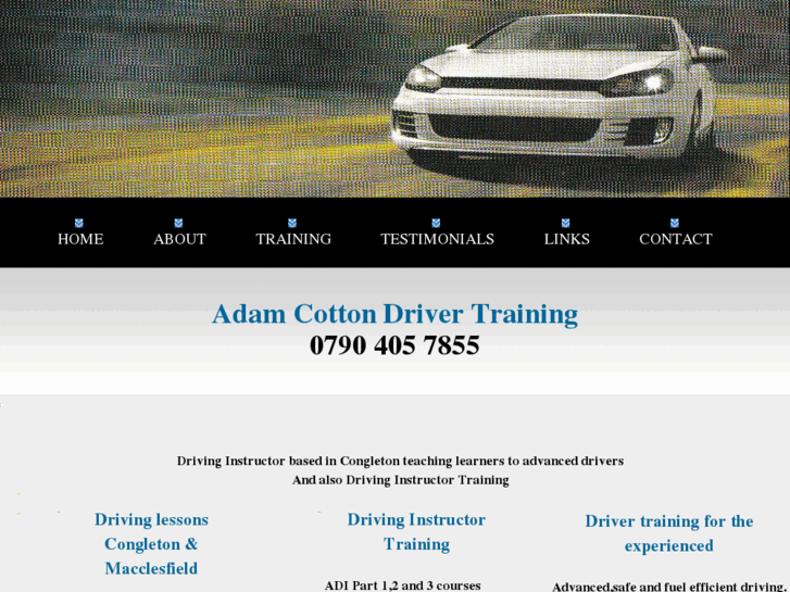 www.adamcottondrivertraining.com