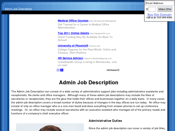 www.adminjobdescription.com