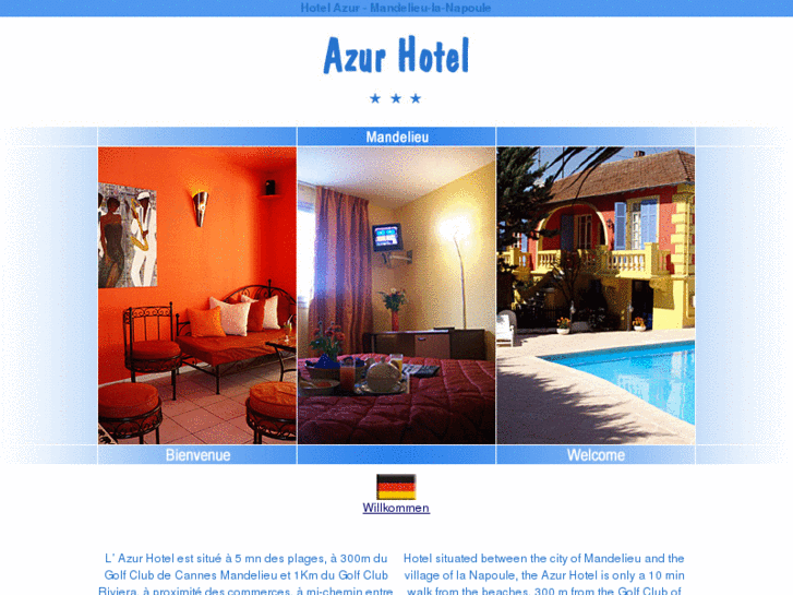 www.azur-hotel-mandelieu.com