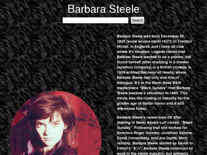 www.barbara-steele.net