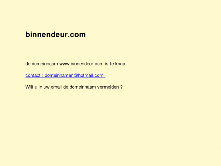 www.binnendeur.com