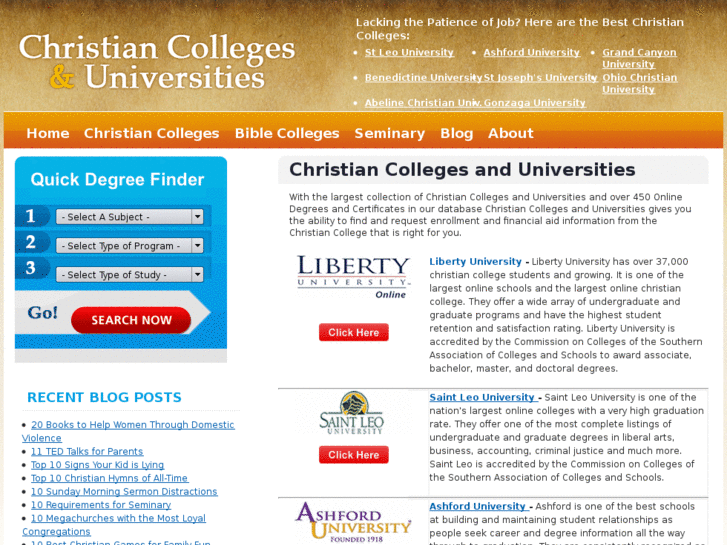 www.christiancollegesanduniversities.com