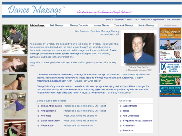 www.dancemassage.com