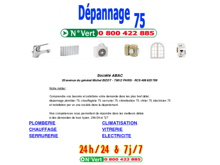 www.depannage75.com