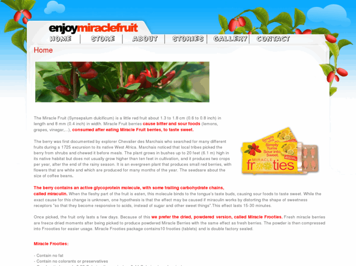 www.enjoymiraclefruit.com