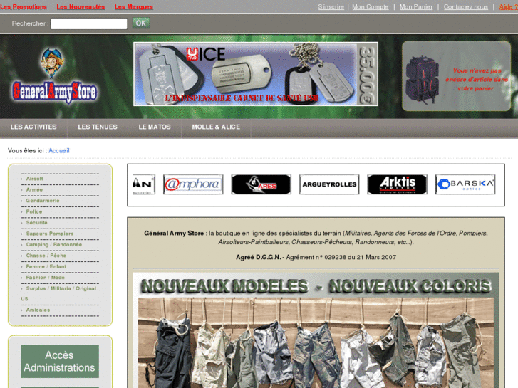 www.generalarmystore.fr