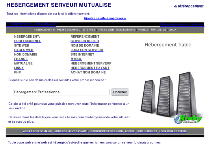 www.hebergement-serveur-mutualise.com