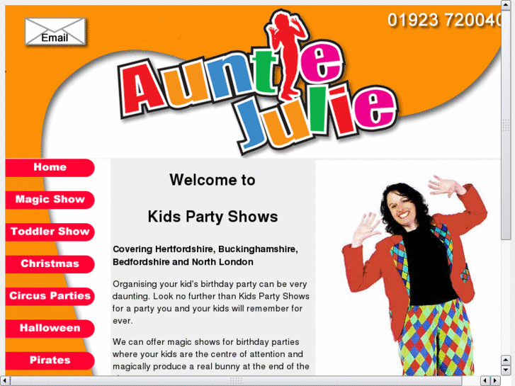 www.kidspartyshowsherts.com