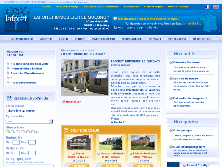 www.laforet-lequesnoy.com