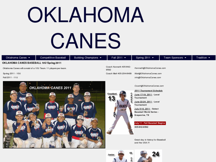 www.oklahomacanes.com