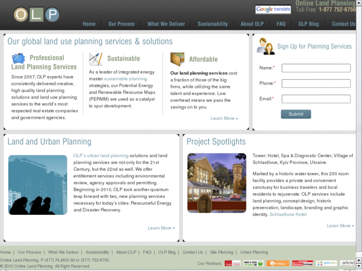 www.onlinelandplanning.com
