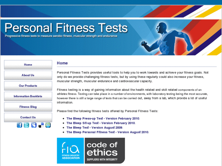 www.personalfitnesstests.com