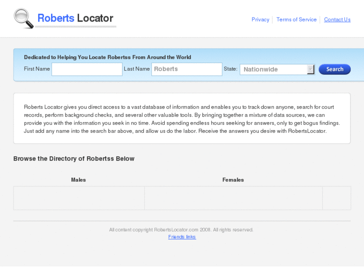 www.robertslocator.com