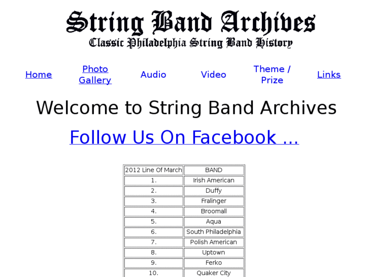 www.stringbandarchives.com