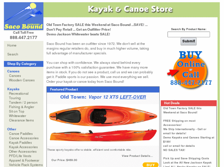 www.buykayakscanoesales.com