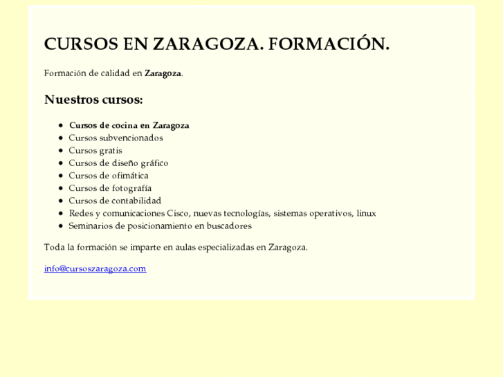 www.cursoszaragoza.com