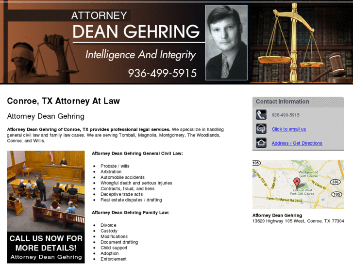 www.deangehringattorney.com