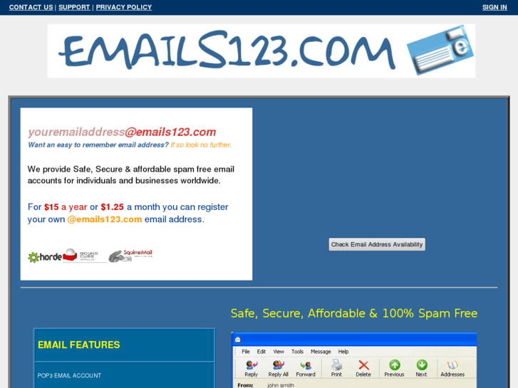 www.emails123.com