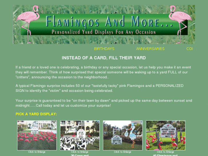 www.flamingosandmore.com