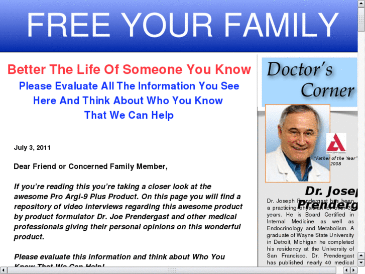 www.freeyourfamily.info