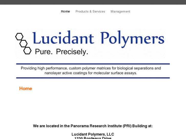 www.lucidantpolymers.com