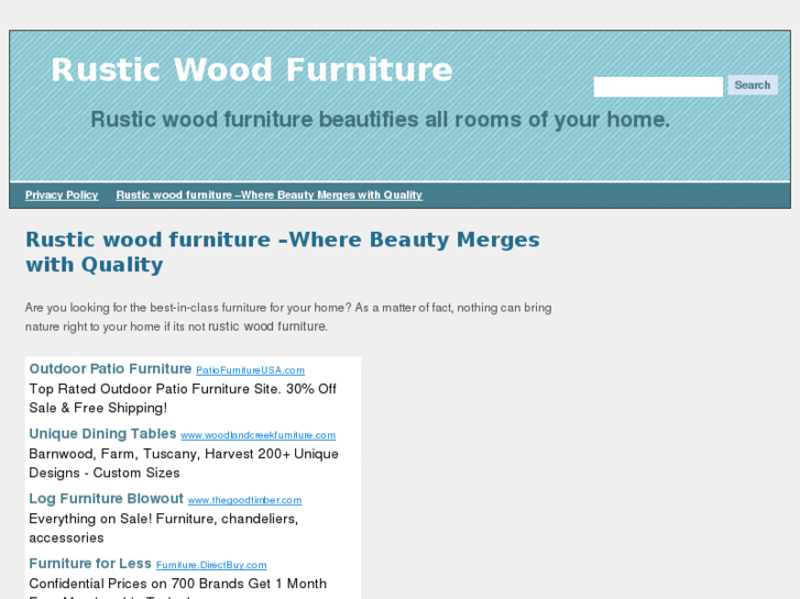 www.rusticwoodfurniture.net