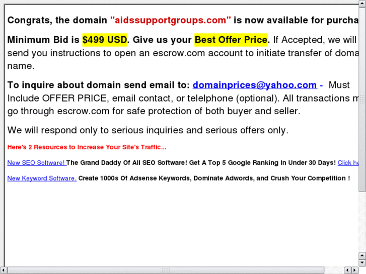 www.aidssupportgroups.com