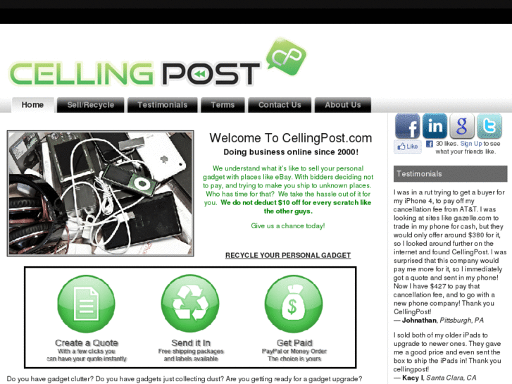 www.cellingpost.com