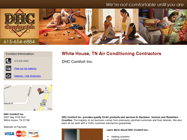 www.dhccomfortinc.com