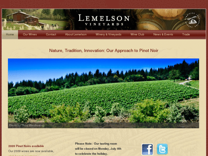 www.lemelsonvineyards.com