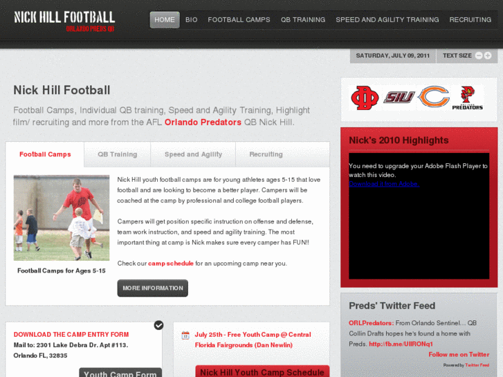 www.nickhillfootball.com