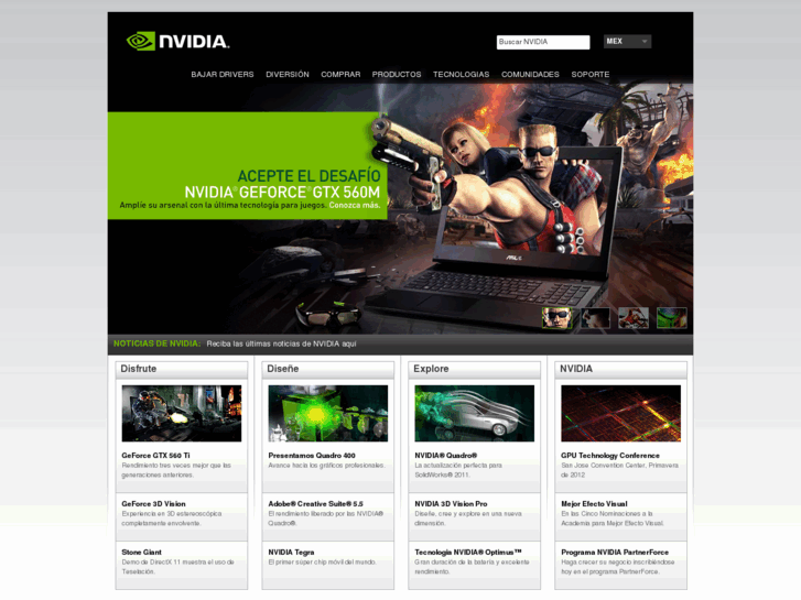 www.nvidia.com.mx