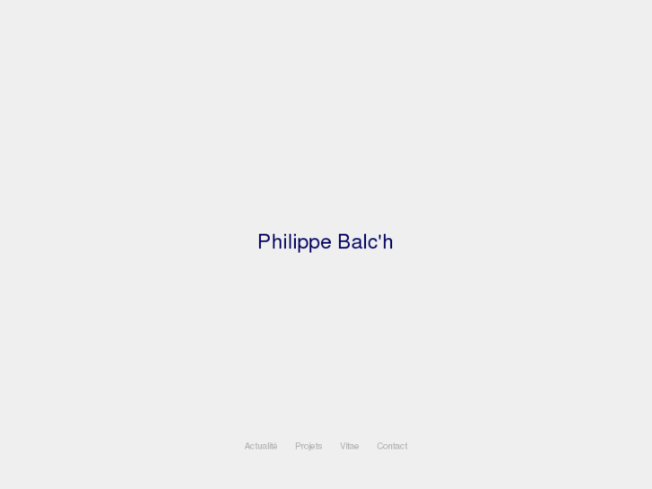 www.philippebalch.com