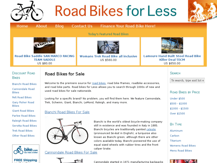 www.roadbikesforless.com