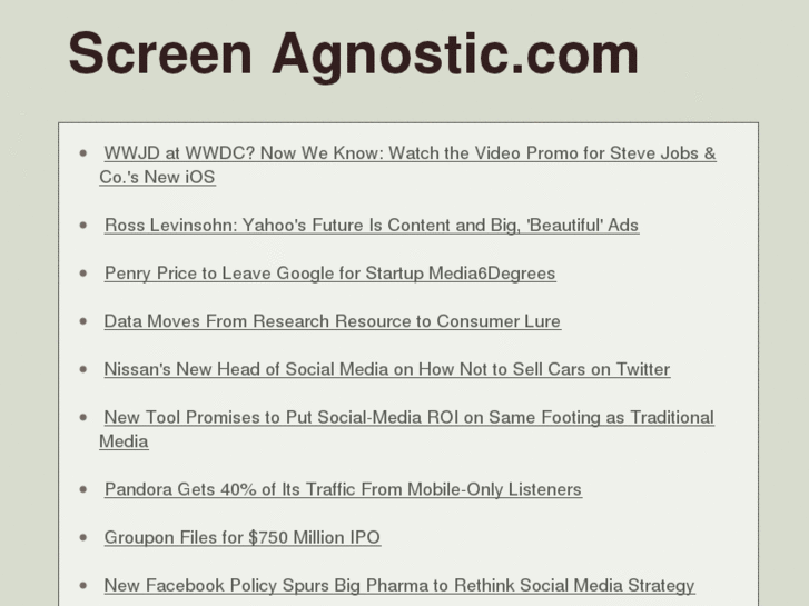 www.screenagnostic.com