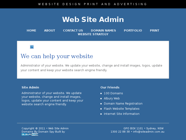 www.siteadmin.com.au