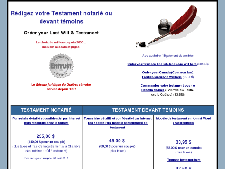 www.votretestament.com